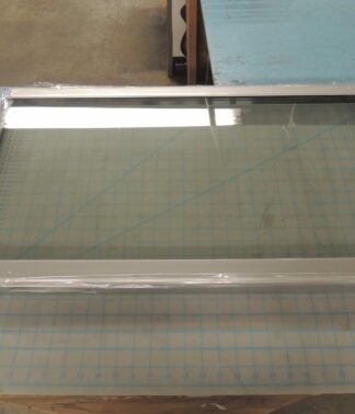 Glass Door Silver- frame