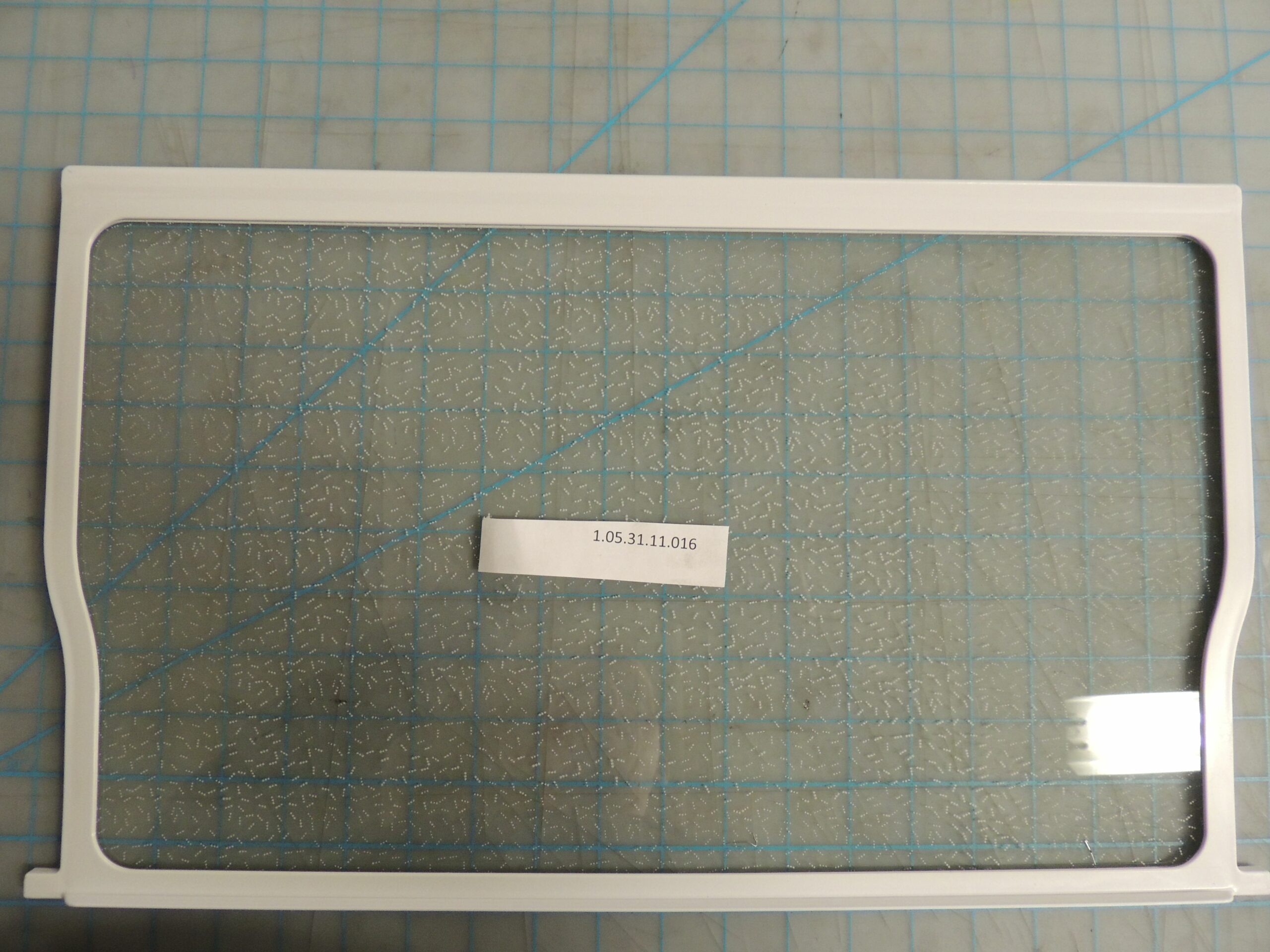 1.05.31.11.016 DFF9100 Half glass shelf