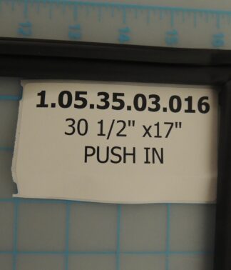 Gasket. Door Black DBC120BLS