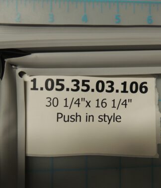 DCR34W GASKET white PUSH