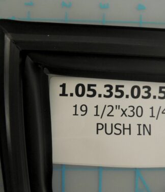 BC122 DOOR GASKET BLACK PUSH