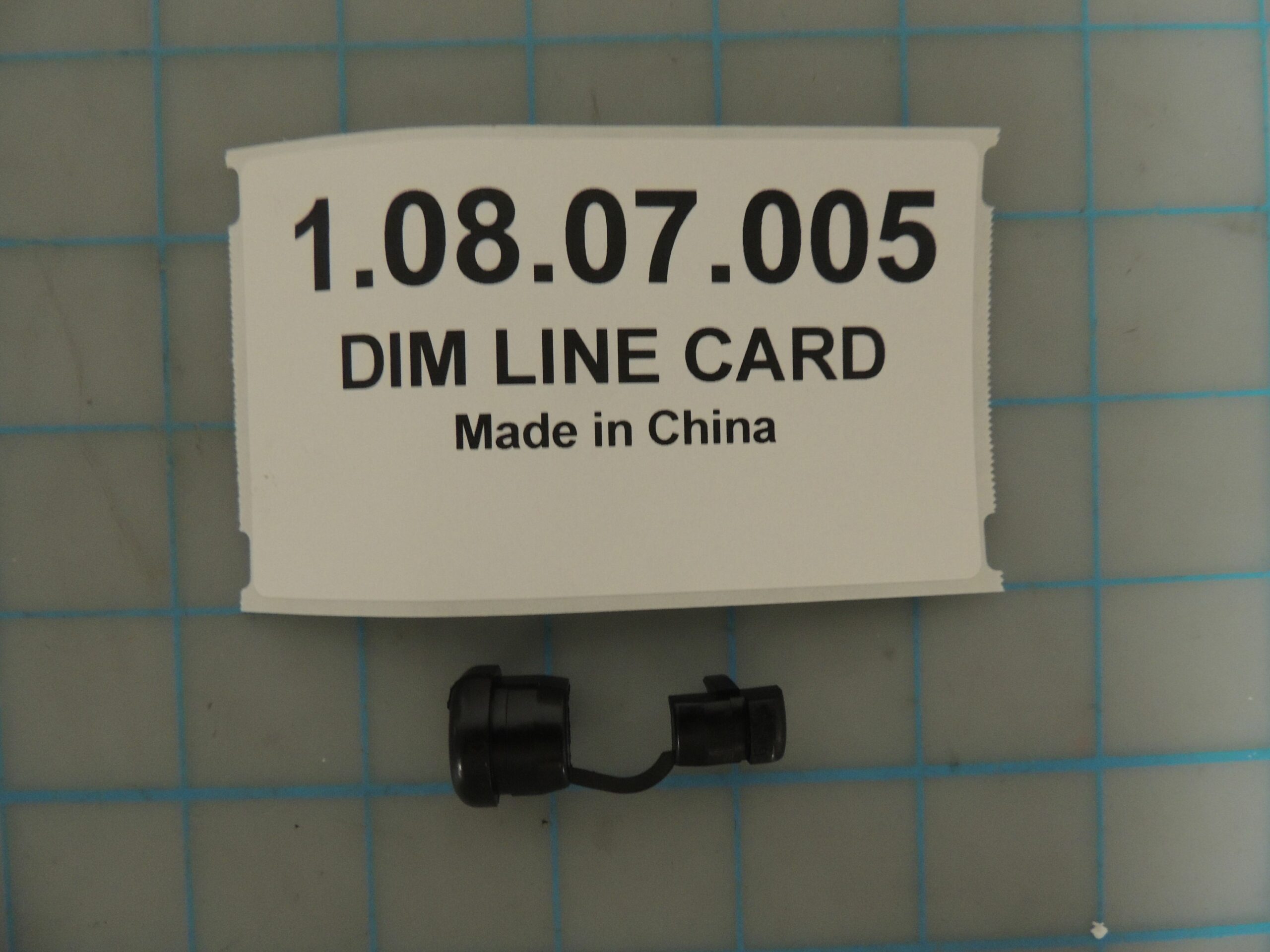 1.08.07.005 DIM LINE CARD