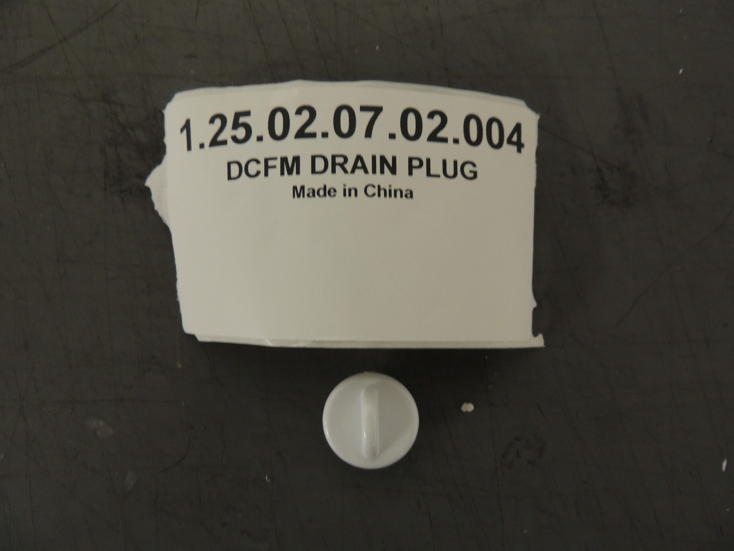 1.25.02.07.02.004 DCFM DRAIN PLUG