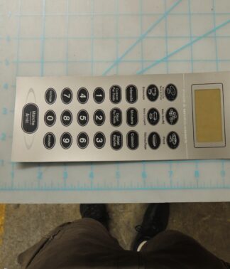 DMW1145SS FR TOUCH PAD STICKER