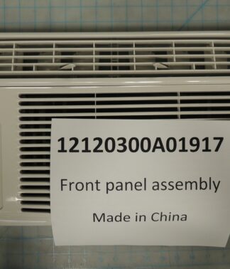 Front panel assembly