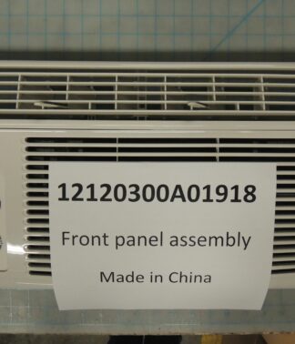 Front panel assembly