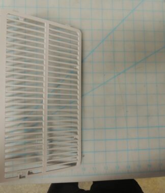 Outdoor air inlet grille