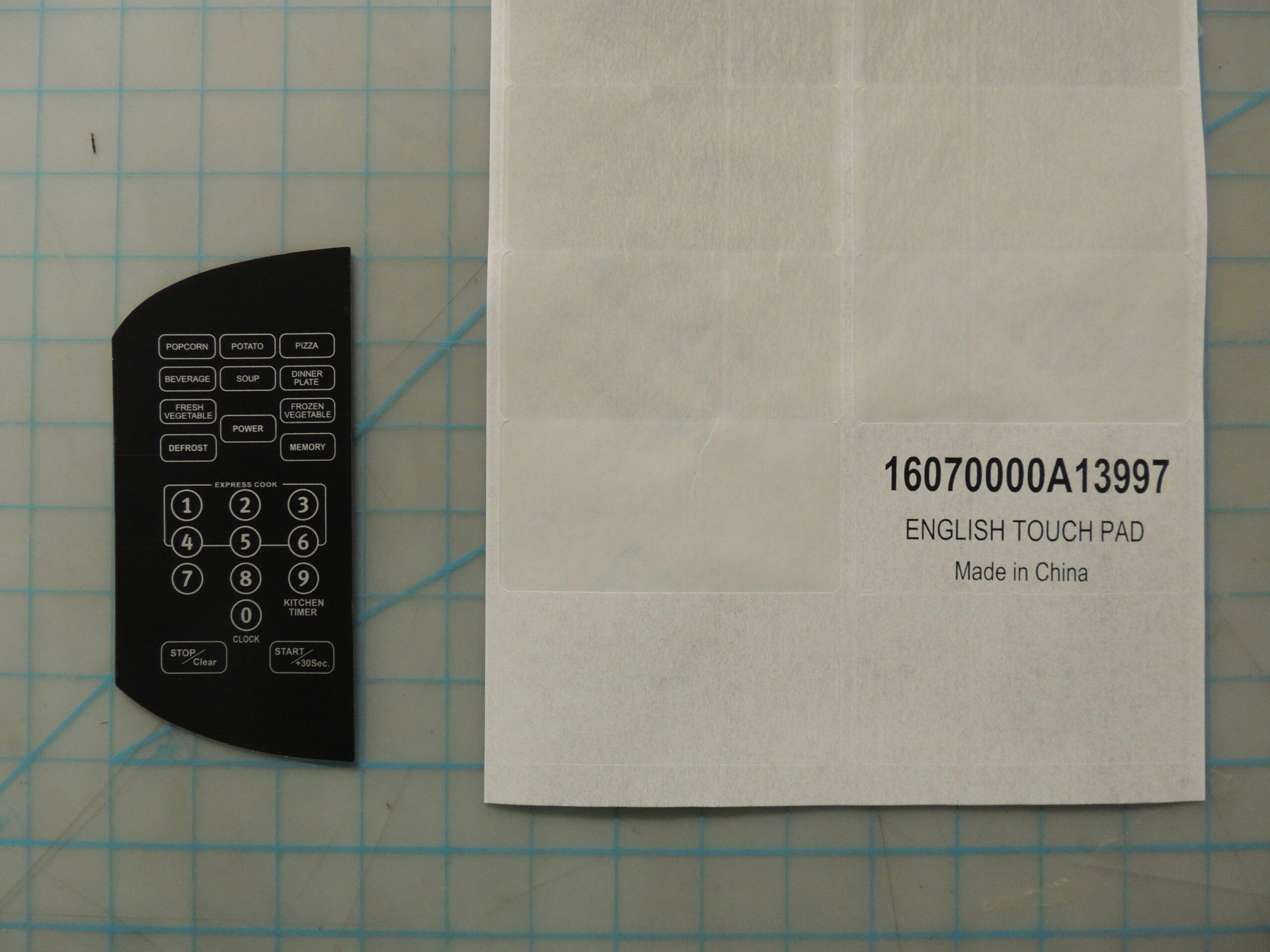 16070000A13997 ENGLISH TOUCH PAD