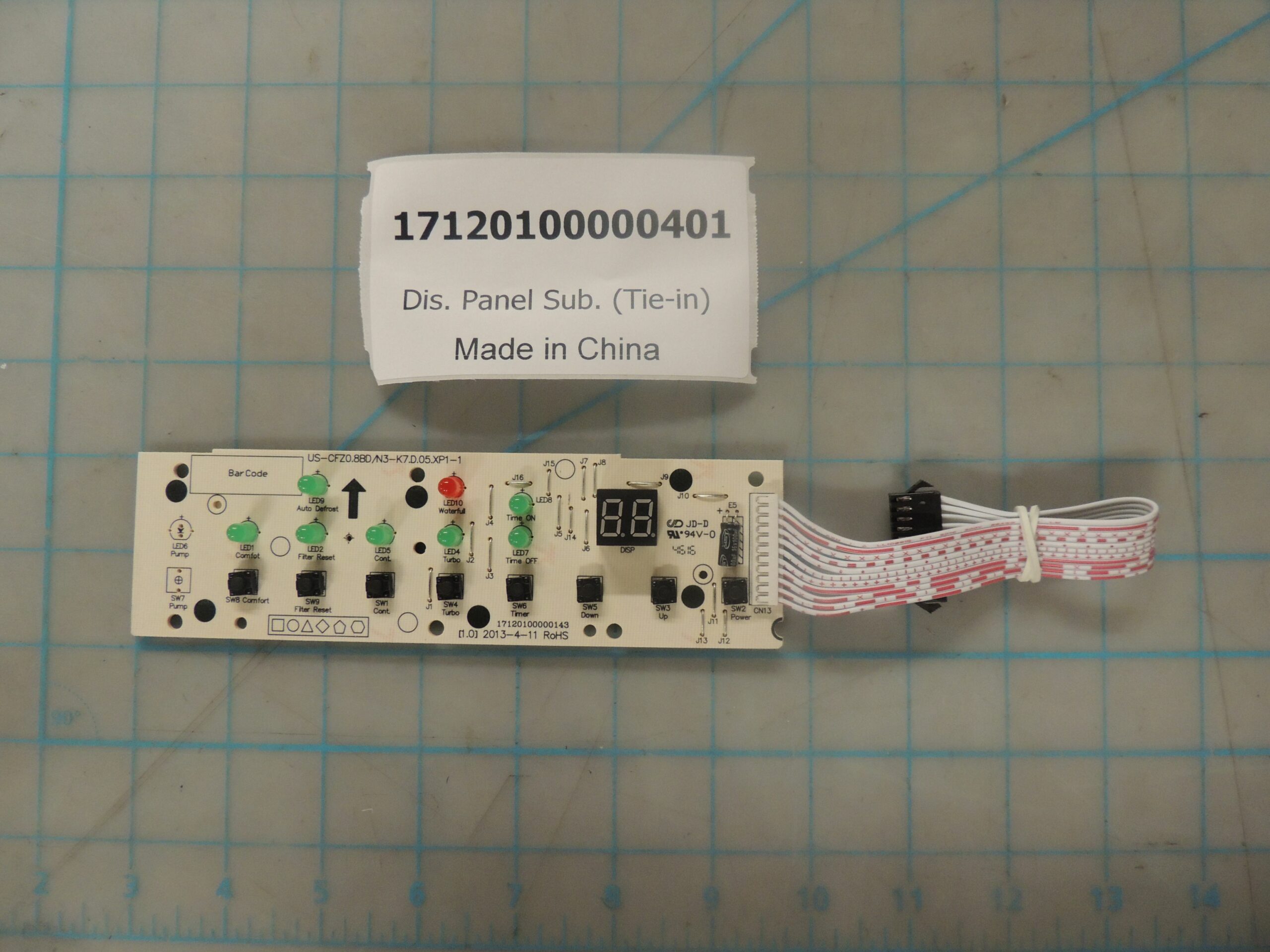 17120100000401 Dis. Panel Sub. (Tie-in)