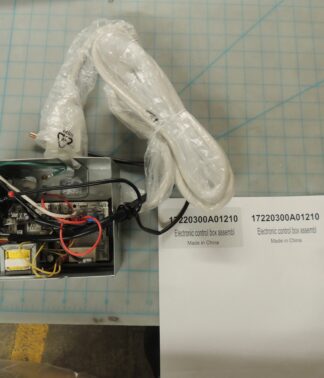 Electronic control box assembl