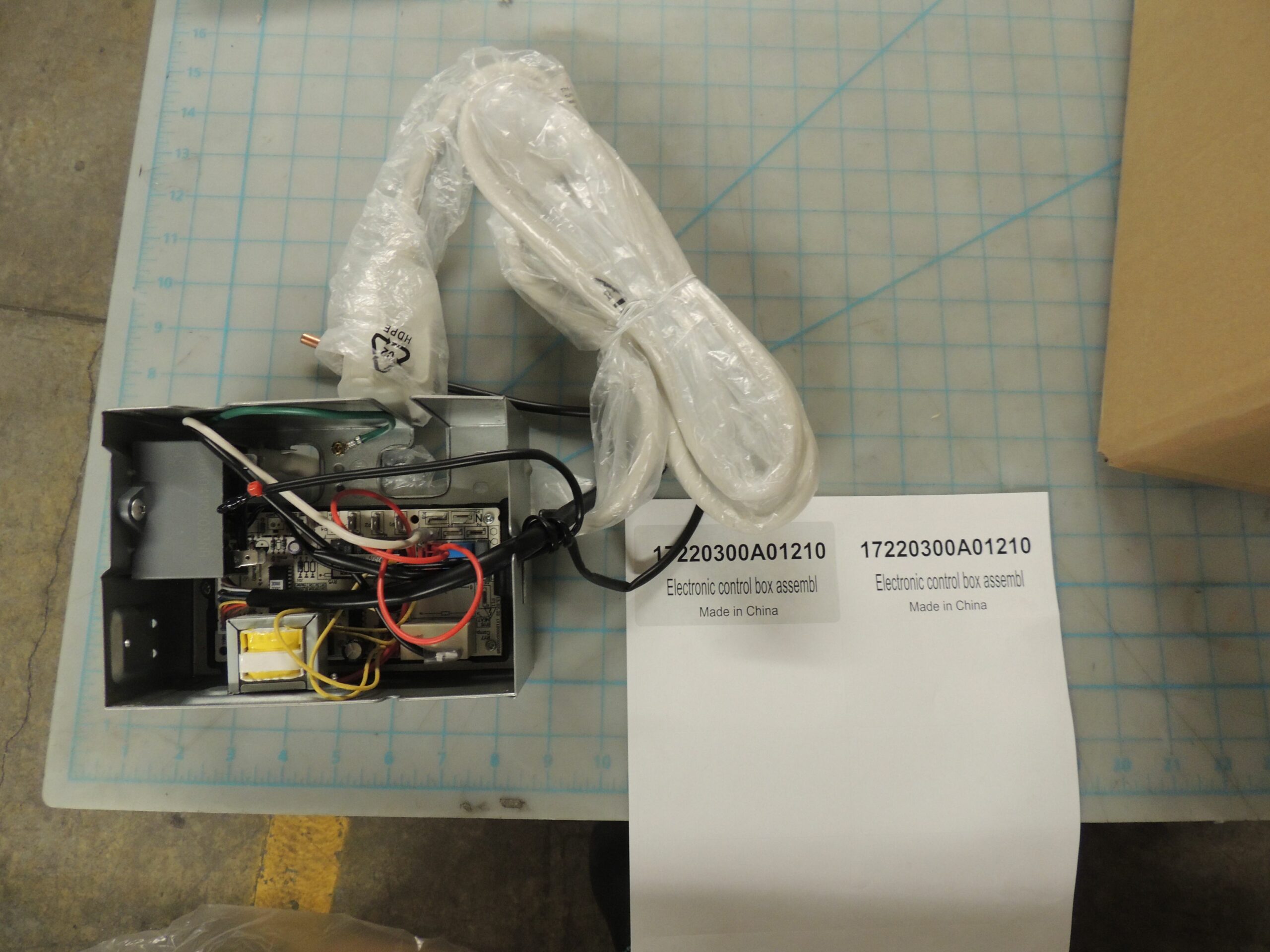 17220300A01210 Electronic control box assembl