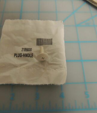 DUFM PLUG, HOLE(WHITE)