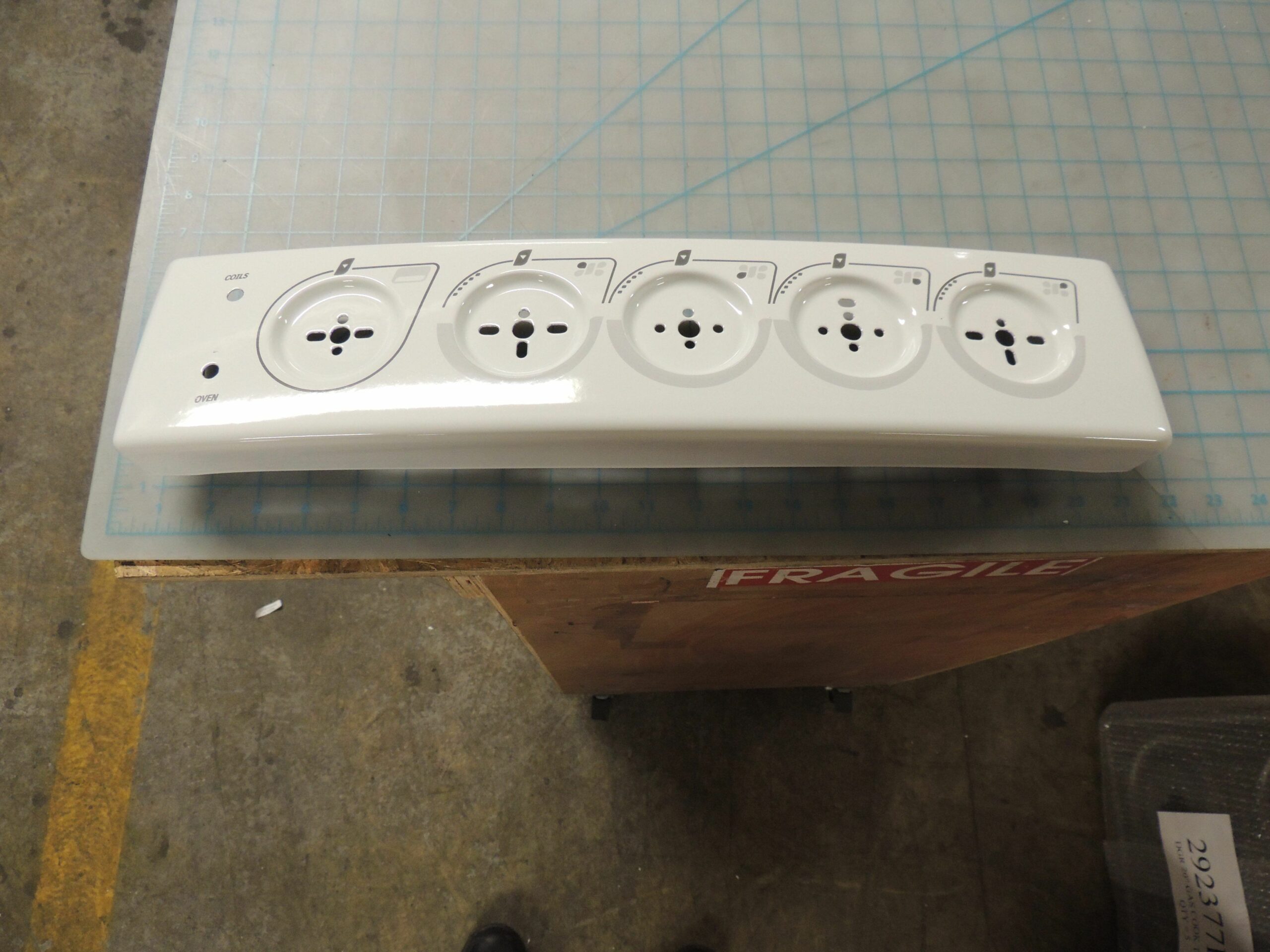 292221RSC DER 20" CNTRL PANEL