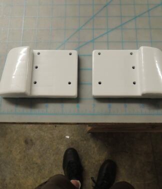 DER 20"/30" FR LEG WHITE (KIT)