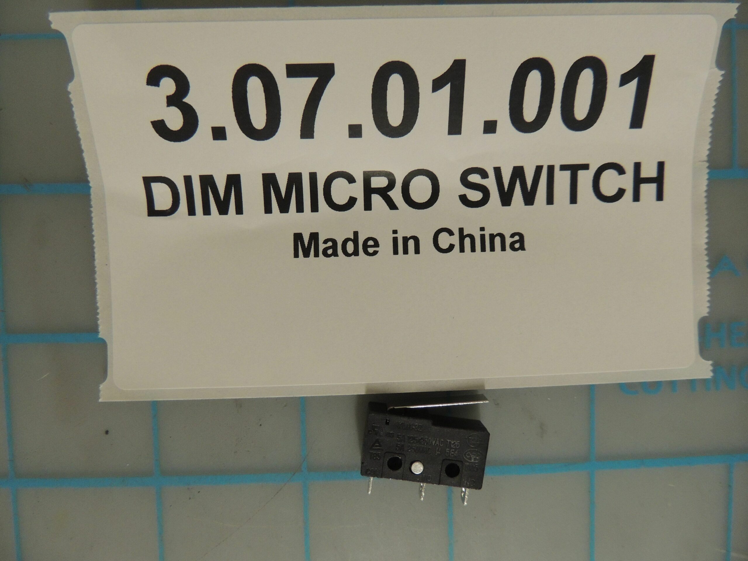 3.07.01.001 DIM MICRO SWITCH