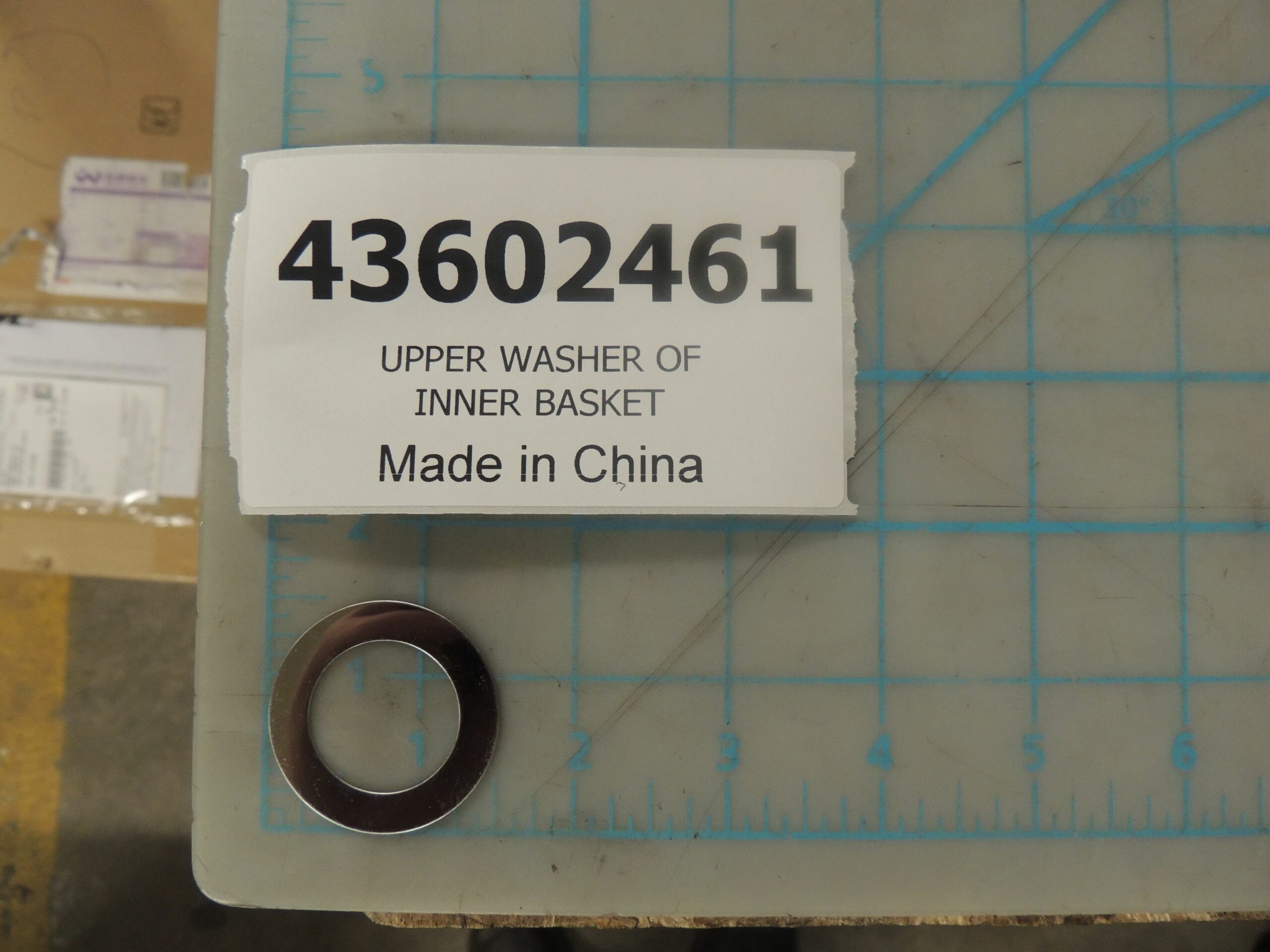43602461 UPPER WASHER OF INNER BASKET