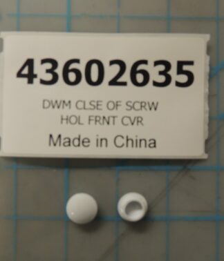 DWM CLSE OF SCRW HOL FRNT CVR