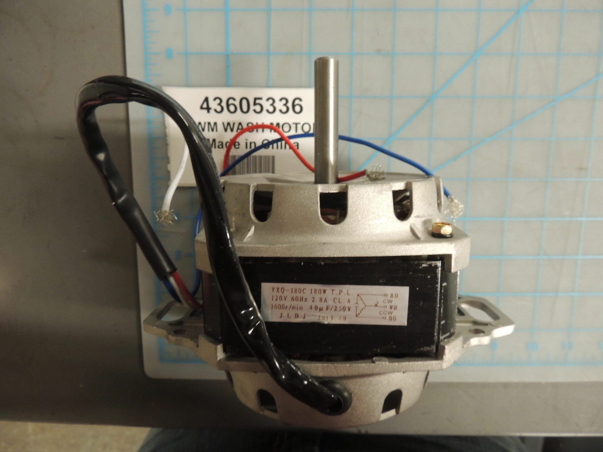 43605336 DWM WASH MOTOR