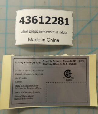label(pressure-sensitive lable