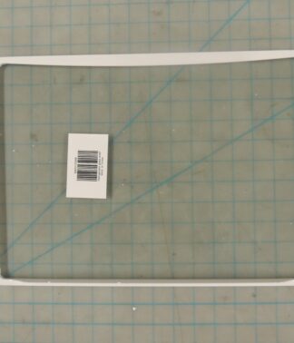 Refrigerator glass shelf