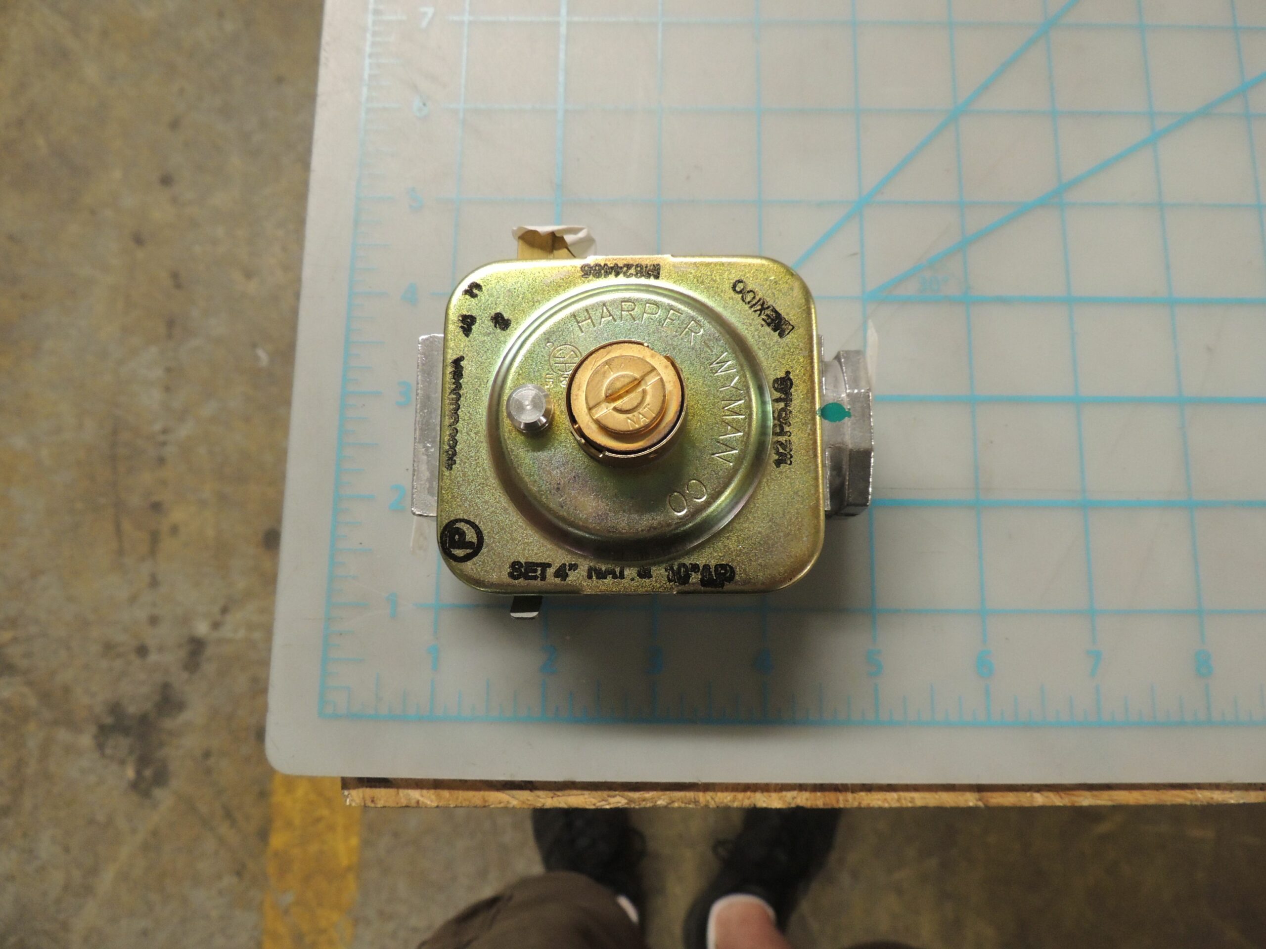 924485 DGR PRESS REGUL E/G 4680