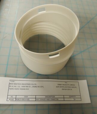 HEAT EXHAUST HOSE CONNECTOR
