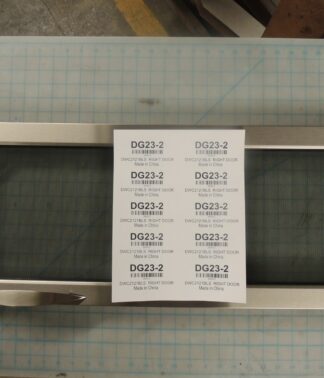 DWC2121BLS RIGHT DOOR