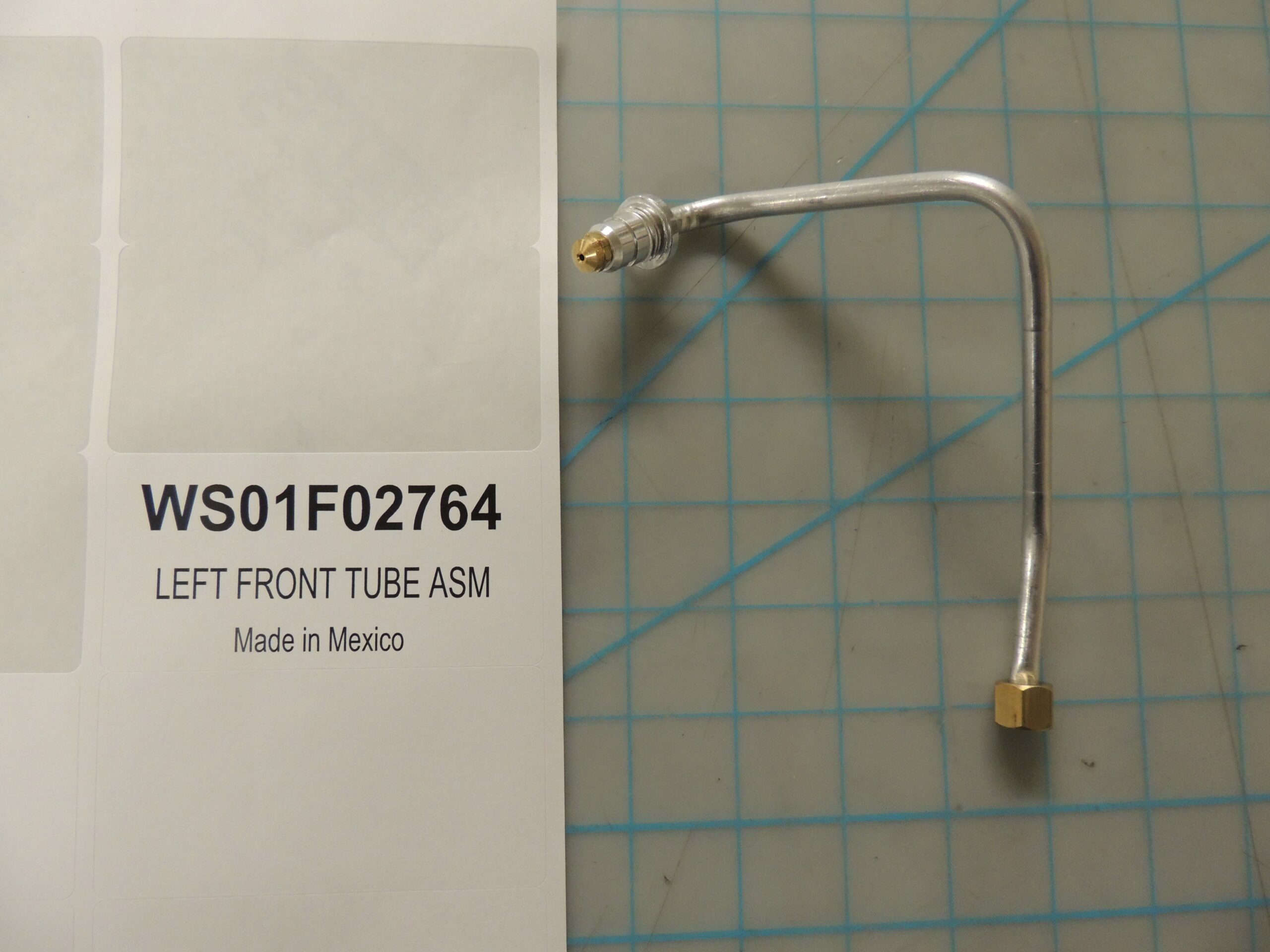 WS01F02764 LEFT FRONT TUBE ASM