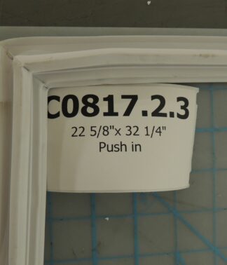DFF REF DOOR GASKET WHITE