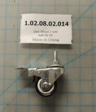 Univ Wheel 2 with bolt rht fnt