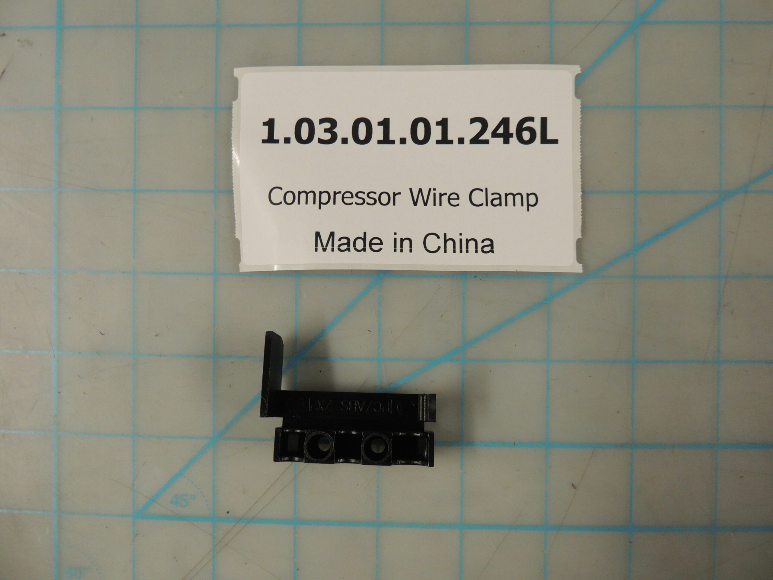 1.03.01.01.246L Compressor Wire Clamp