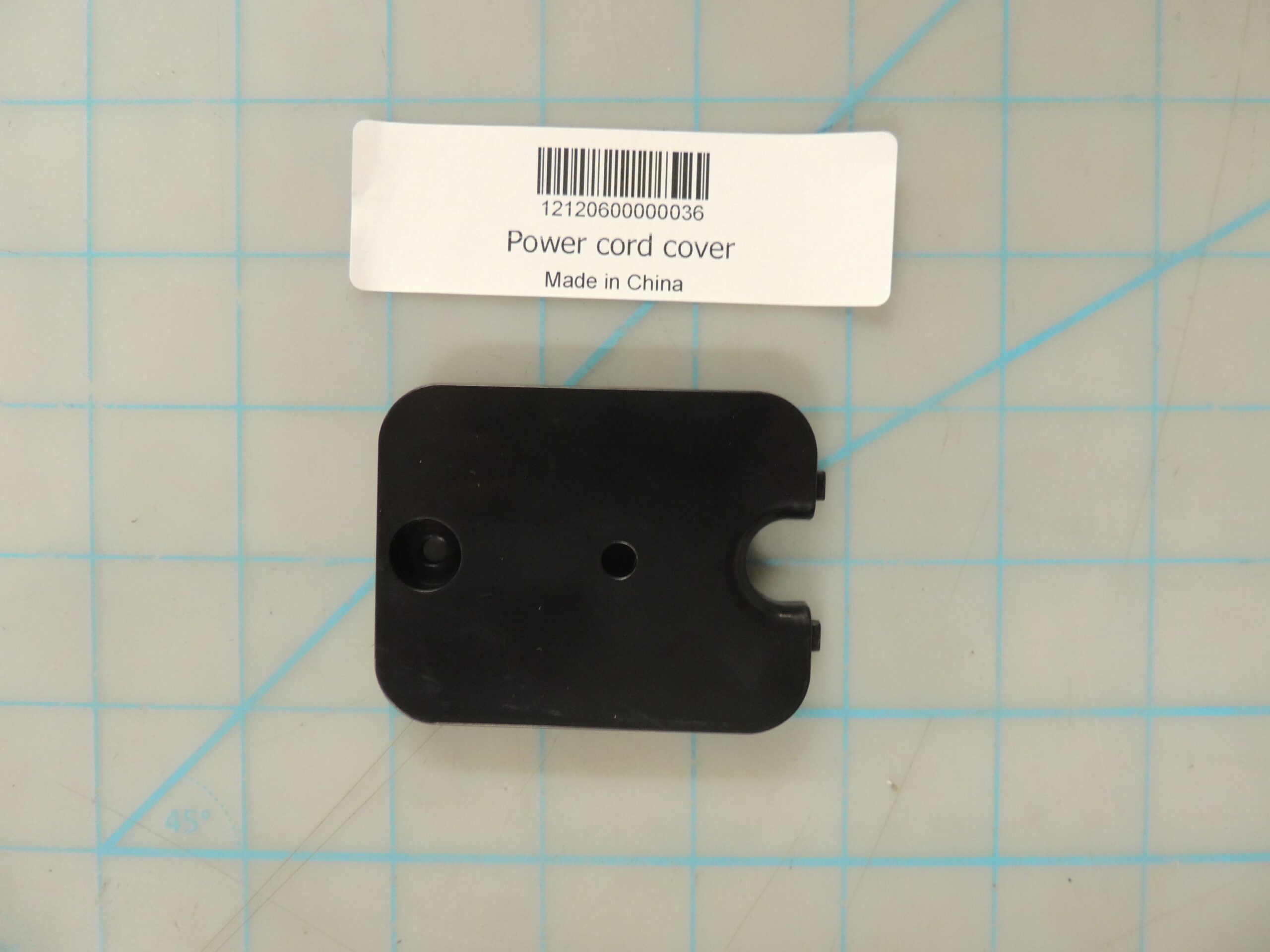 12120600000036 Power cord cover