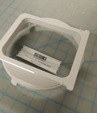 Connector air exchaust duct