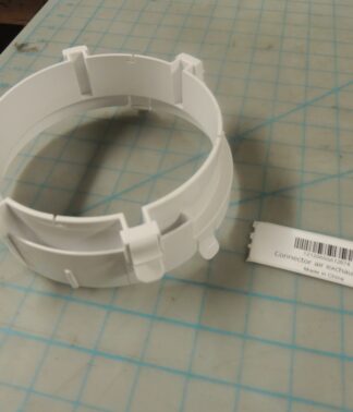 Connector air exchaust duct