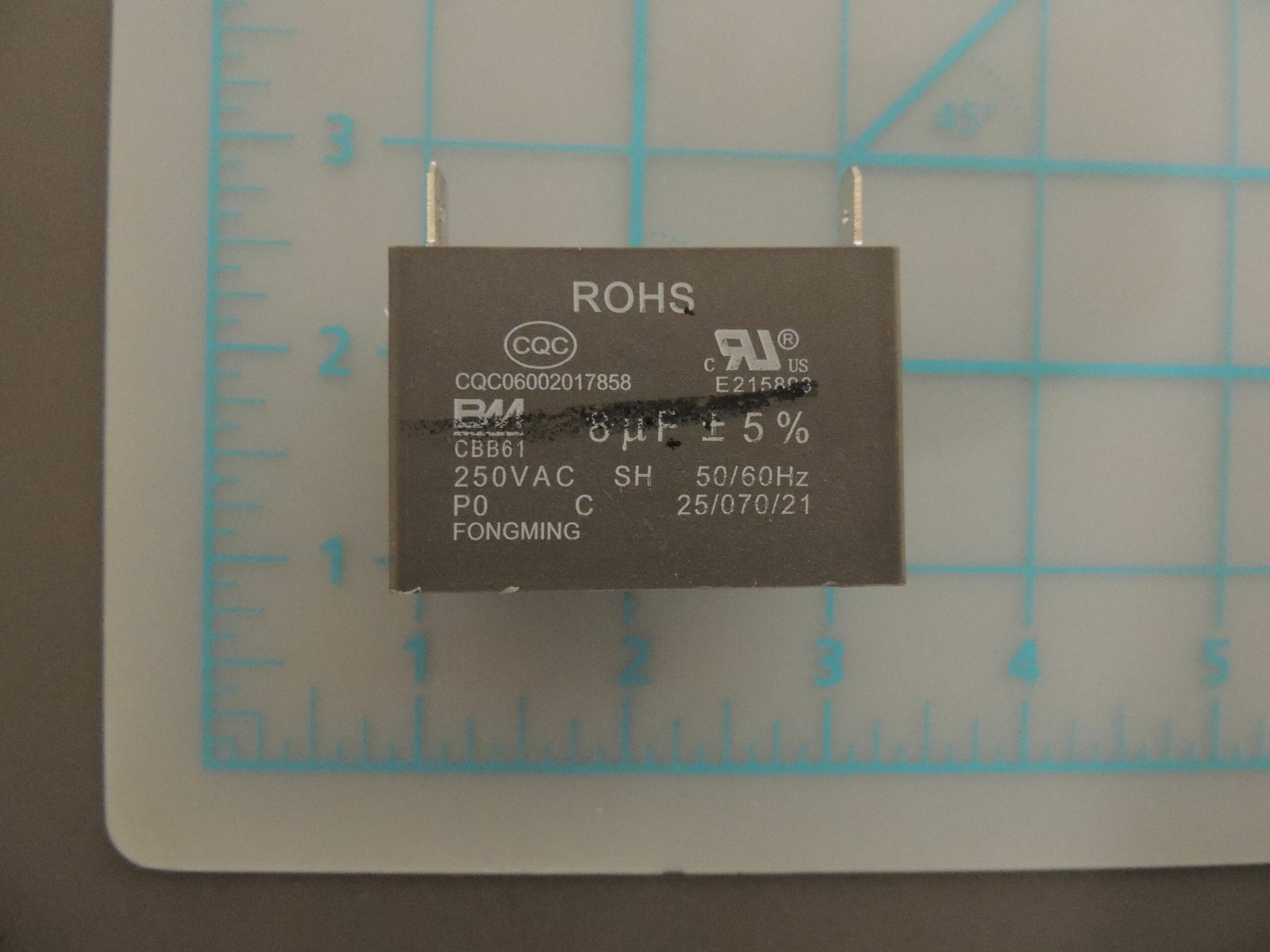DPAC CAPACITOR OF FAN MOTOR - Danby Parts Canada