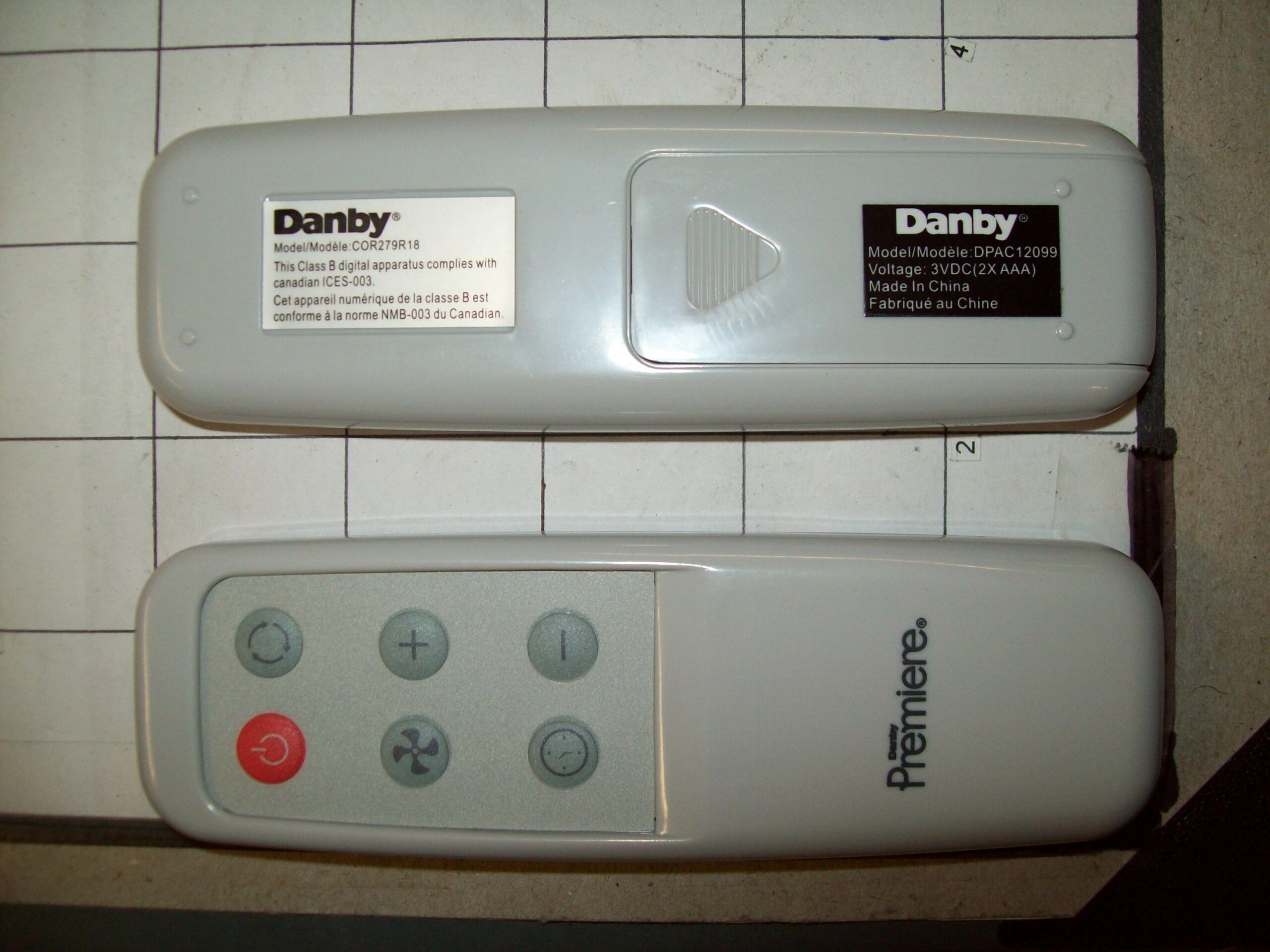 A2530-070 DPAC12099 REMOTE CONTROL