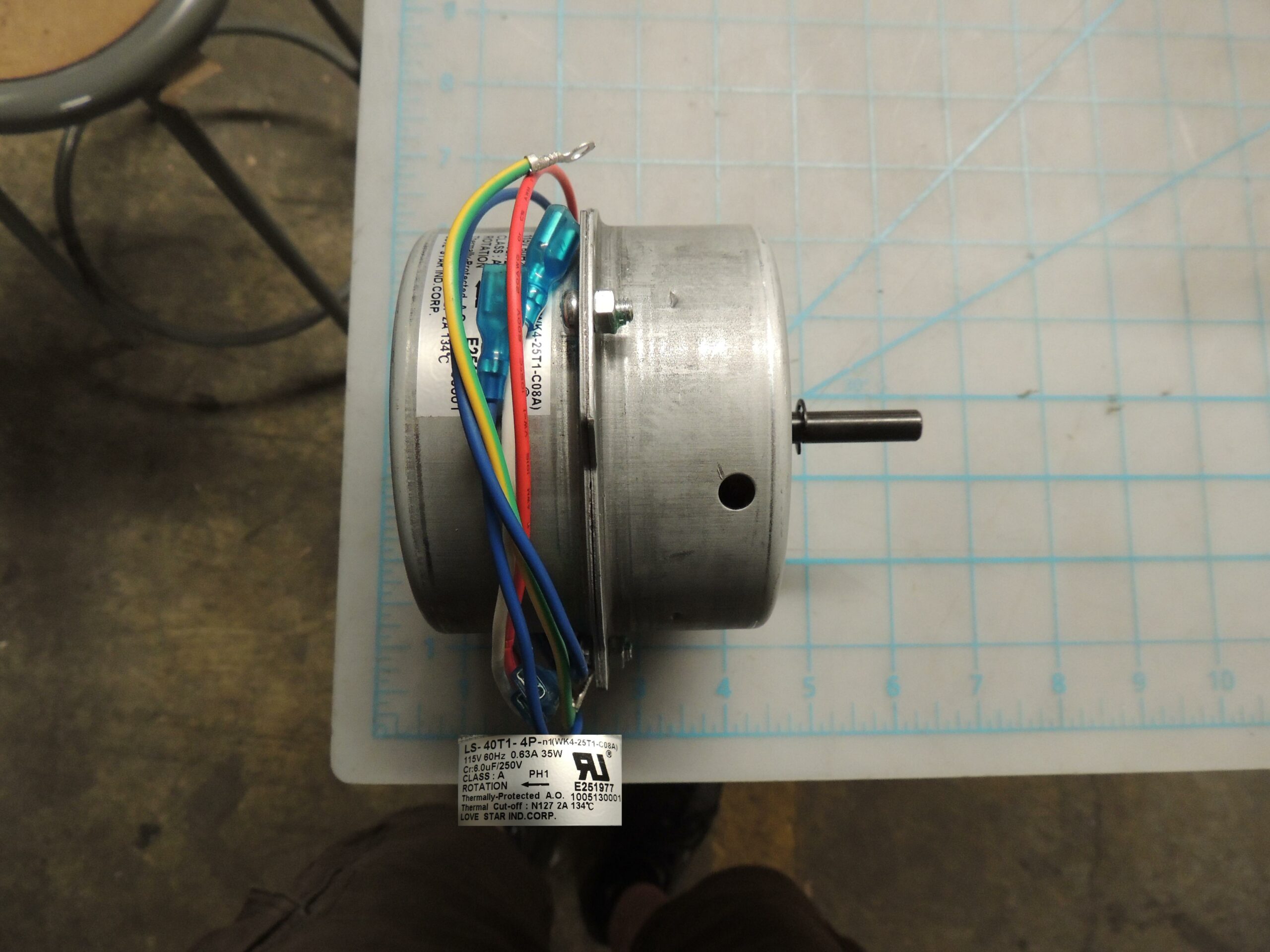 A3002-830 DPAC FAN M OTOR (LS-40T1-4P)