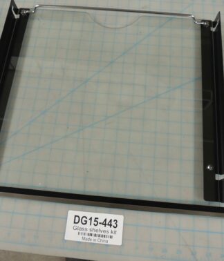 Glass shelves kit