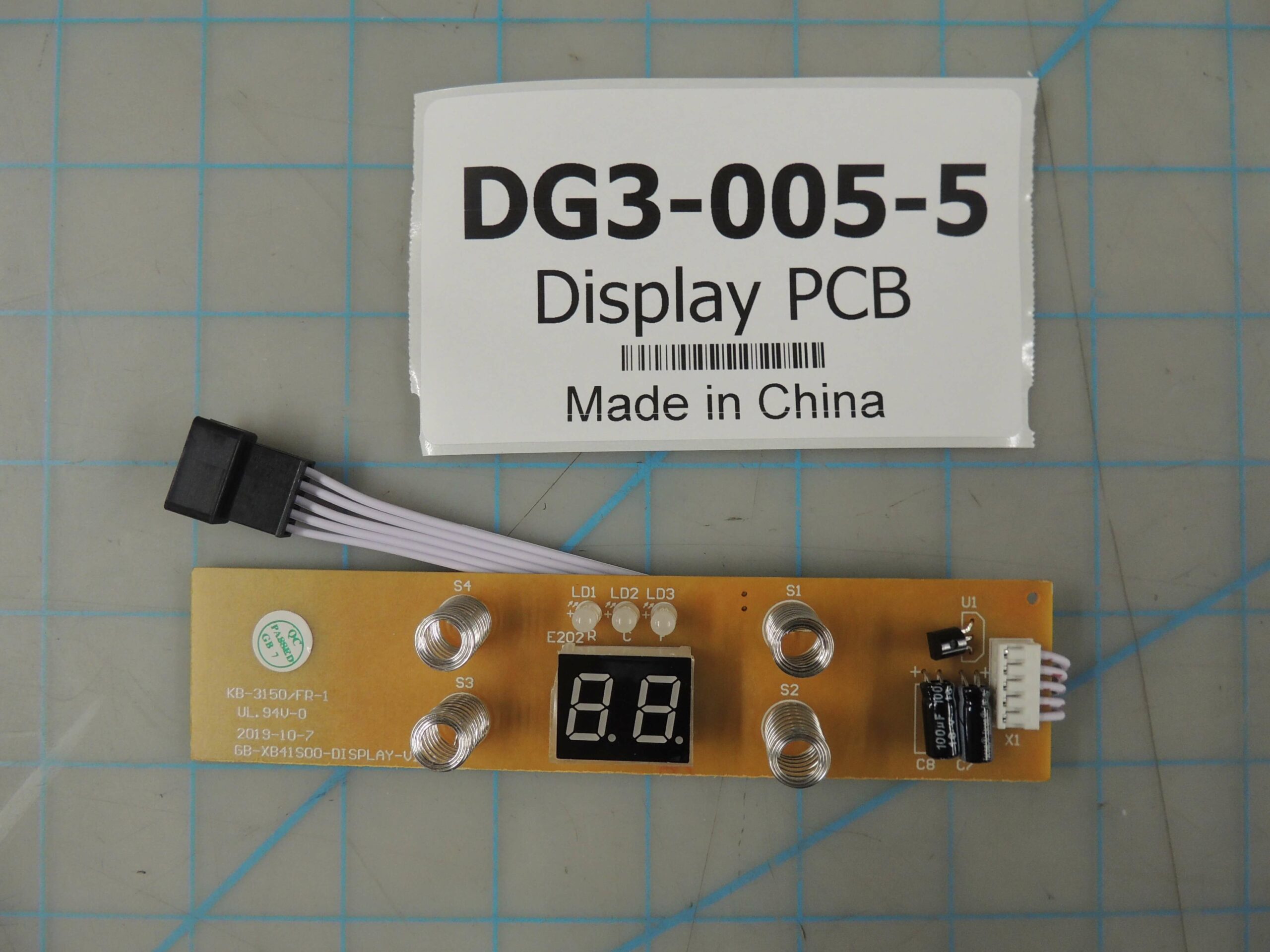 DG3-005-5 Display PCB