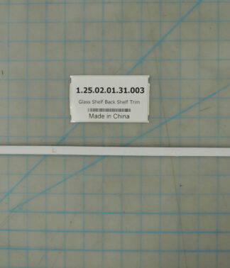 Glass Shelf Back Shelf Trim