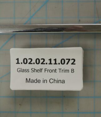 Glass Shelf Front Trim B