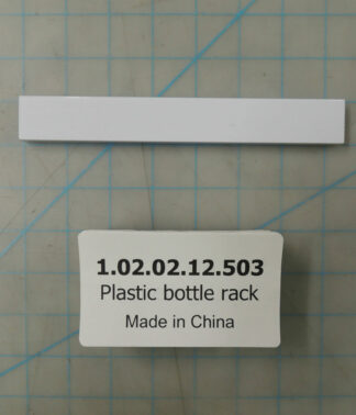 Plastic bottle rack