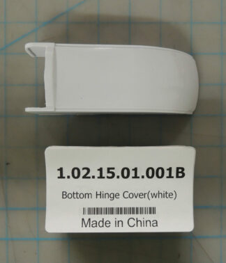 Bottom Hinge Cover(white)