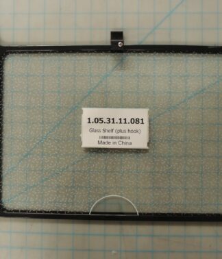 Glass Shelf (plus hook)