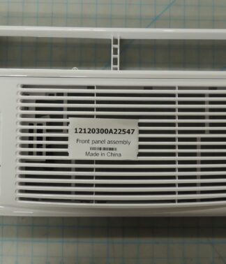 Front panel assembly