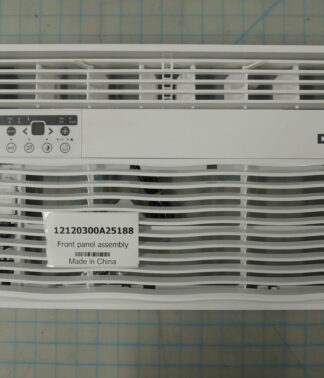 Front panel assembly