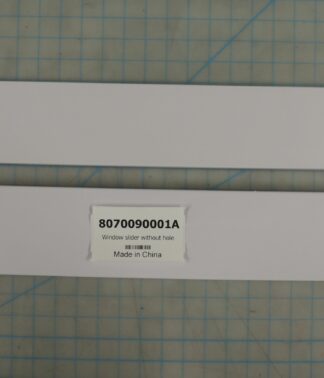 Window slider without hole