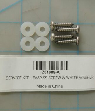 SERVICE KIT - EVAP SS SCREW & WHITE WASHER
